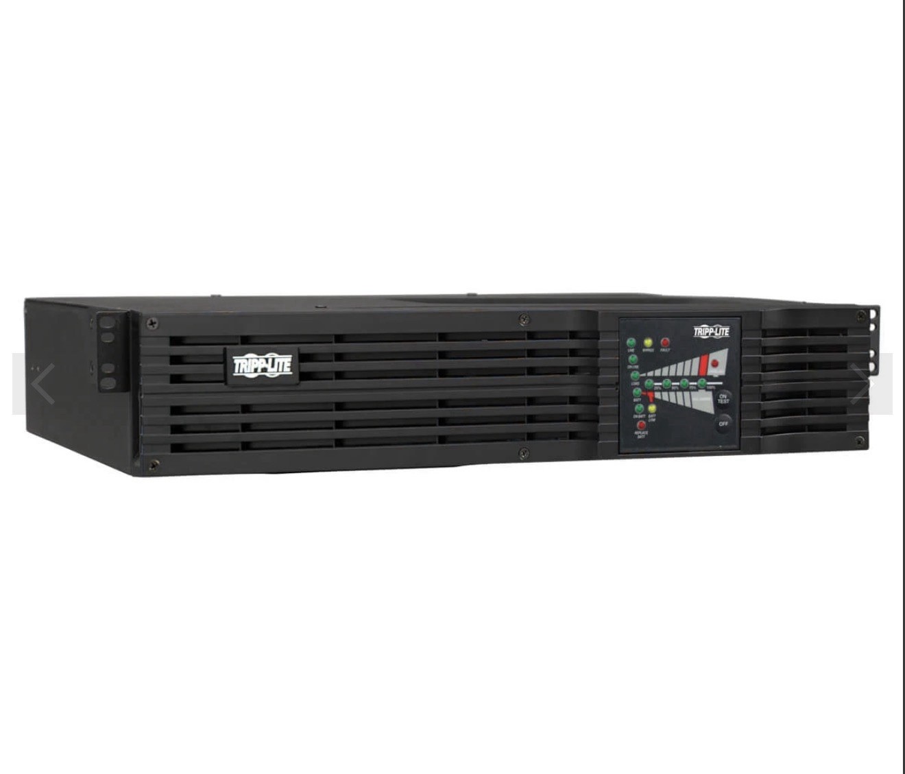 Tripp Lite SU1000RTXL2UA UPS 2U Rack Mount SmartOnline 120V 1kVA 800W 6 Outlets