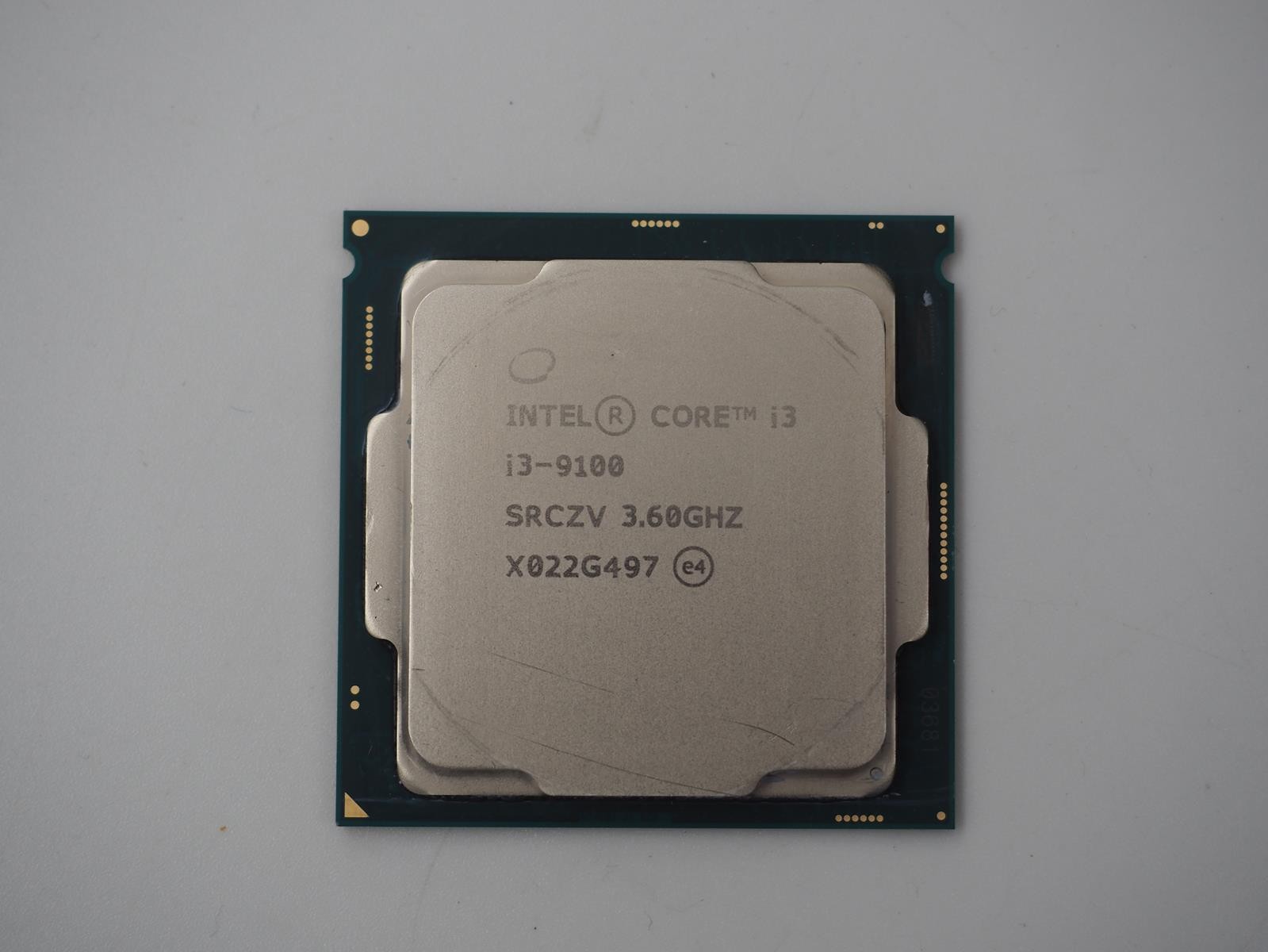 INTEL CORE I3-9100 3.60GHz FCLGA1151 CPU Processor