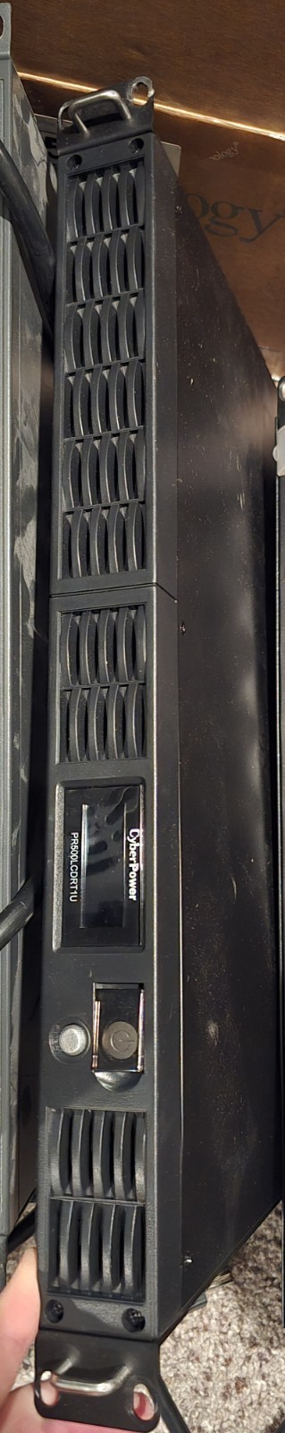 CyberPower PR500LCDRT1U Smart App Sinewave UPS Systems 500VA/400W, 120 VAC