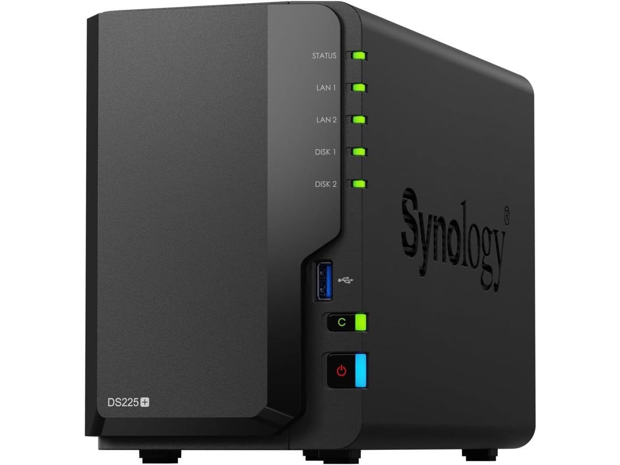 Synology 2-bay DiskStation DS225+ (Diskless)