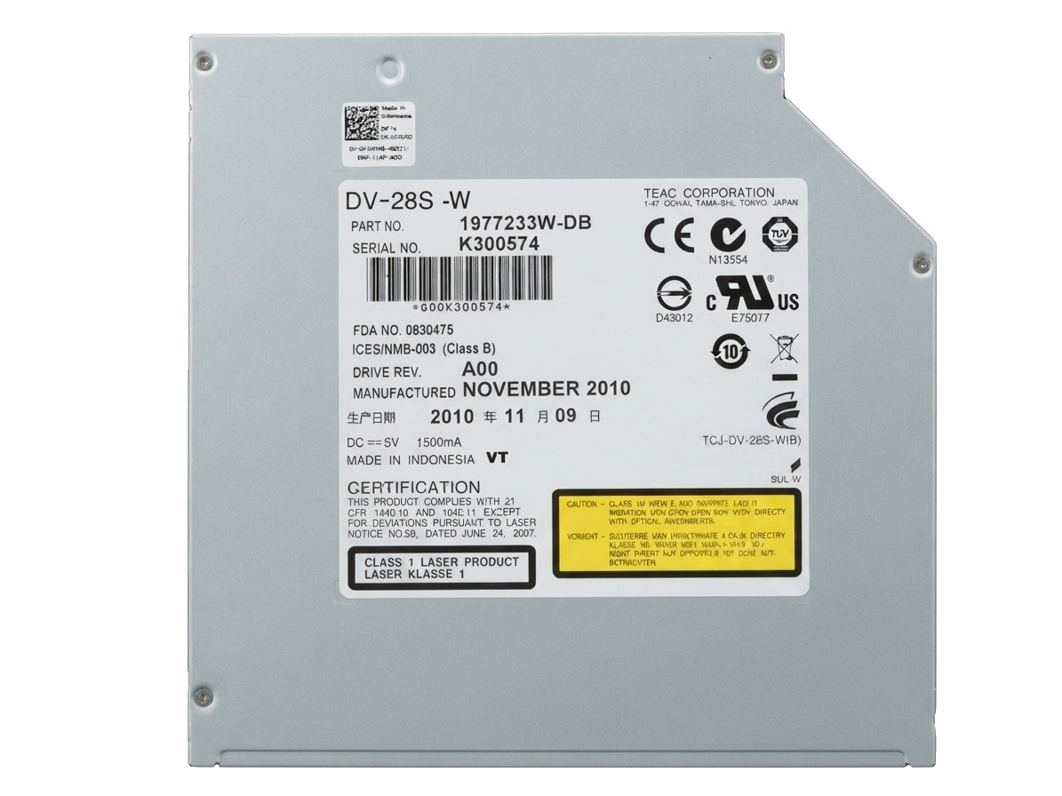 Dell 0KVXM6 PowerEdge System R710 Slimline Internal Optical Disk DVD Rom Drive