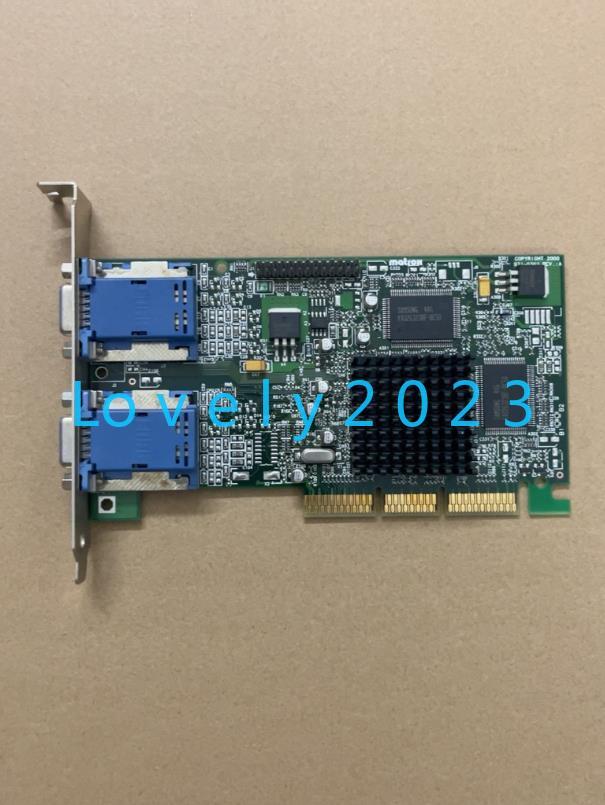 1pc used MATROX graphics card G45FMDHA32DB 971-0302 REV：A
