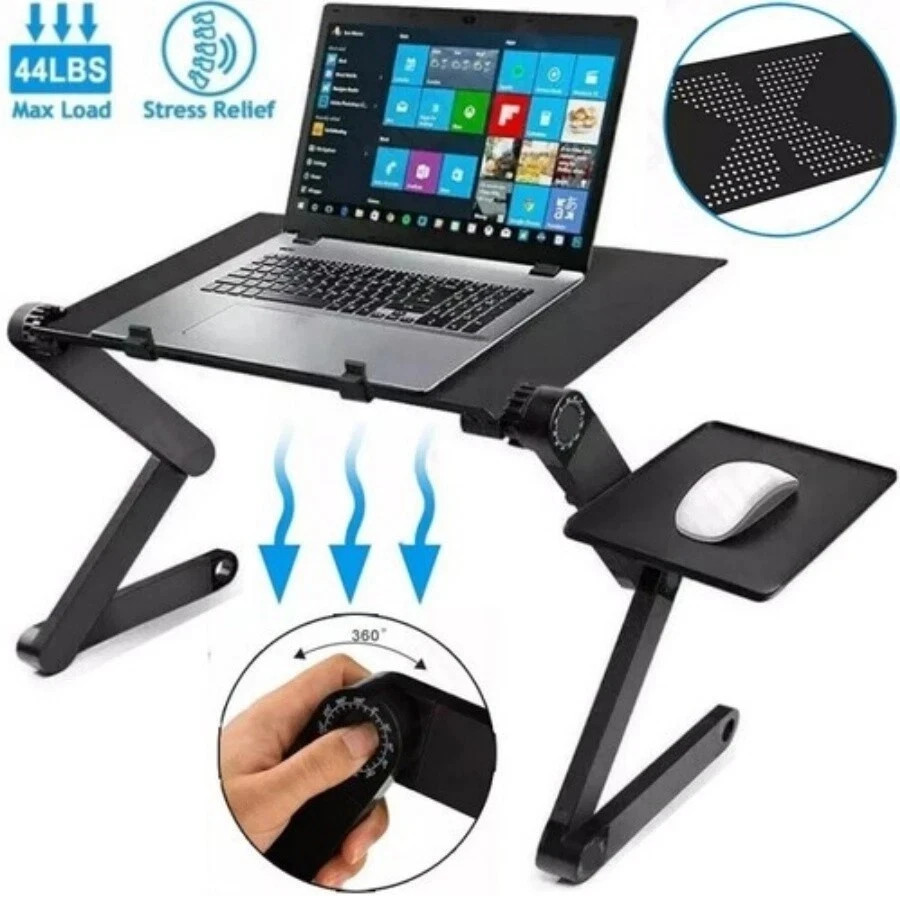 Portable Laptop Notebook Table Foldable Stand Sofa Bed Lap Tray Computer Desk