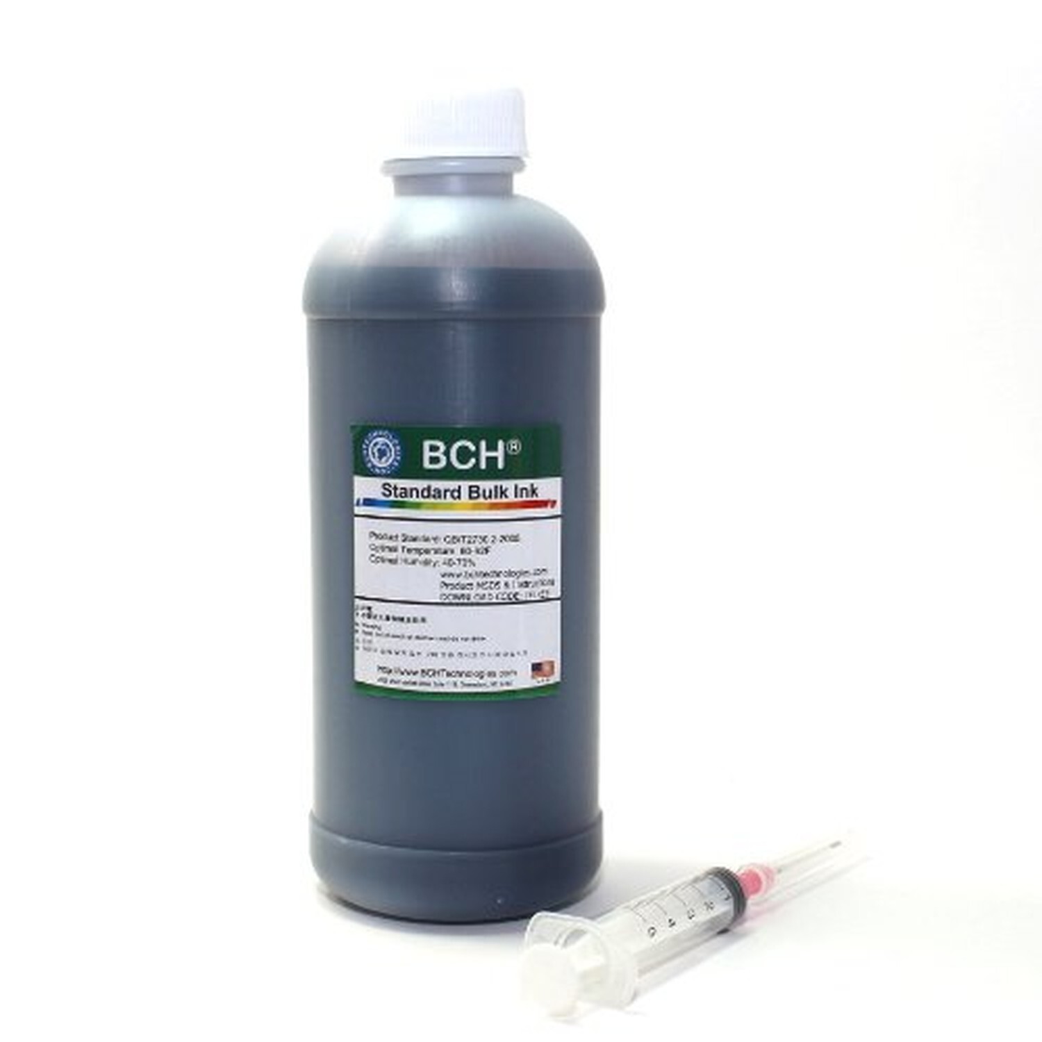 BCH Refill Ink Black for Inkjet Printer Cartridge - Standard Grade, Save by B...