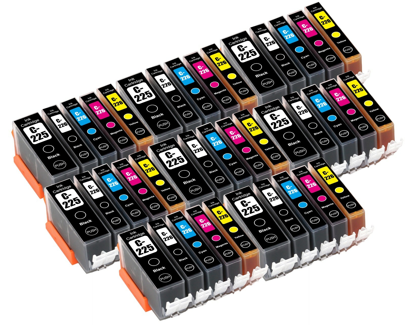 40 PK Premium Ink Cartridges for PGI-225 CLI-226 Canon MG5120 MG5220 MG5320