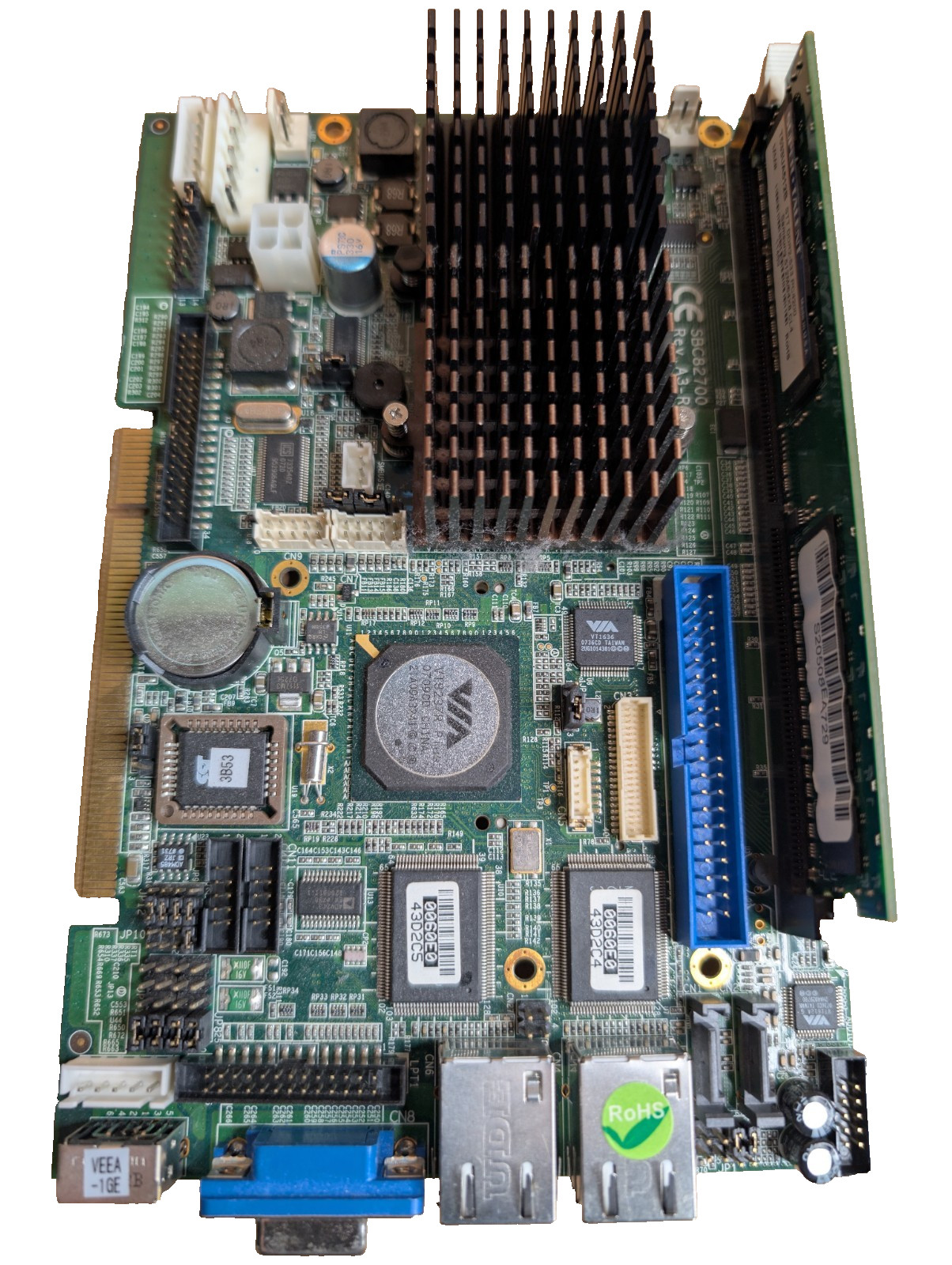 Axiomtek SBC82700 Half-Size PCI Single Board Computer VIA CPU 512MB DDR2