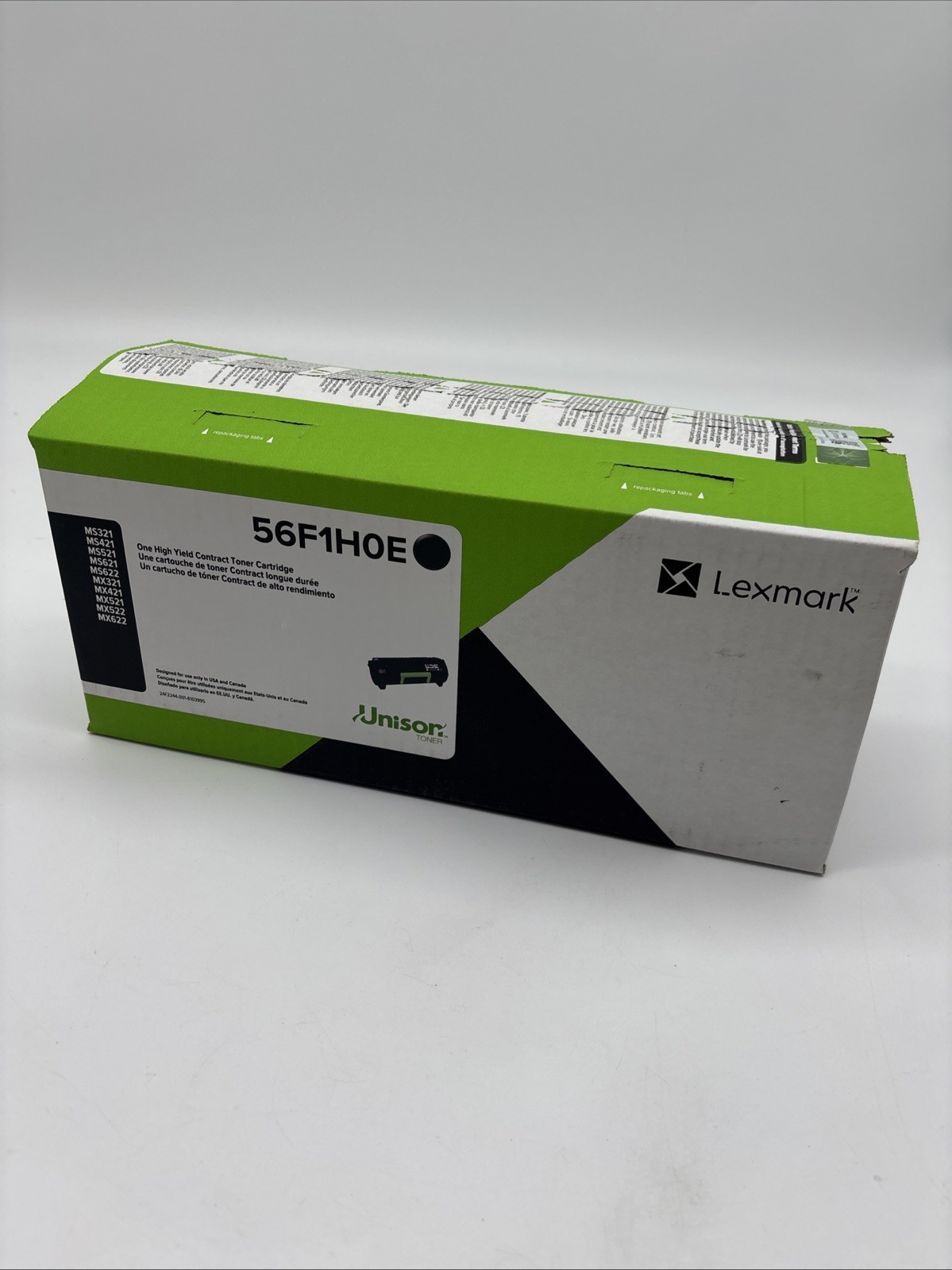 Lexmark 56F1H0E One High Yield Contract Toner Cartridge Black **Brand new**