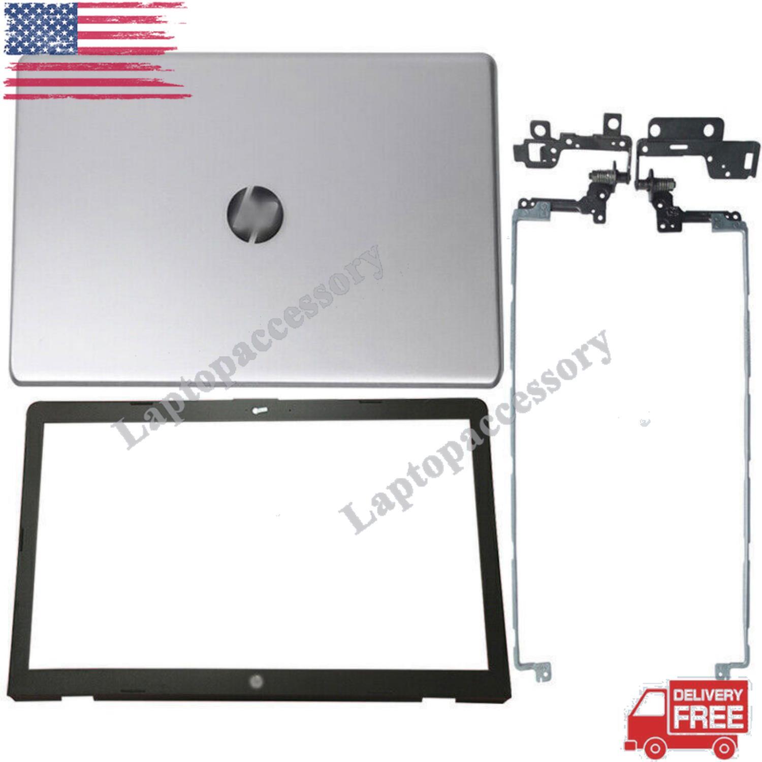 New LCD Back Cover Top Lid+Bezel+Hinge For HP 17-bs 17-bs153cl 17-bs025cl 17.3"