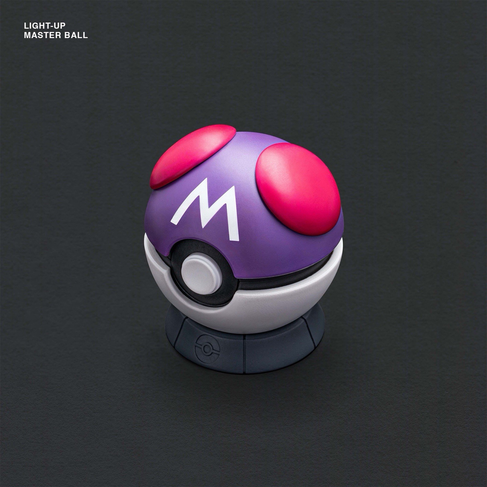 S-Craft LIGHT-UP MASTER BALL Artisan Pokemon Keycap Holder