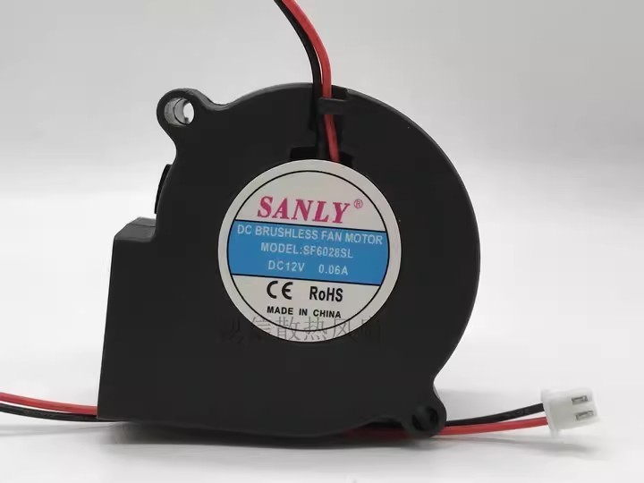 1PCS Original SANLY SF6028SL DC12V 0.06A Humidifier Silent Cooling Fan Blower