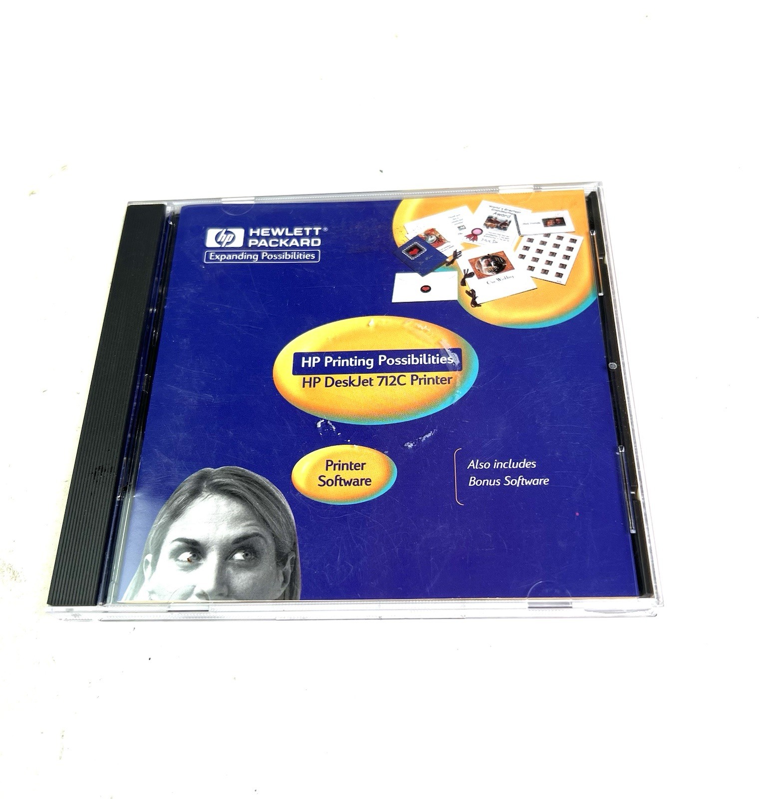 HP DeskJet 697C Printer Software CD- ROM (1998 Hewlett Packard)