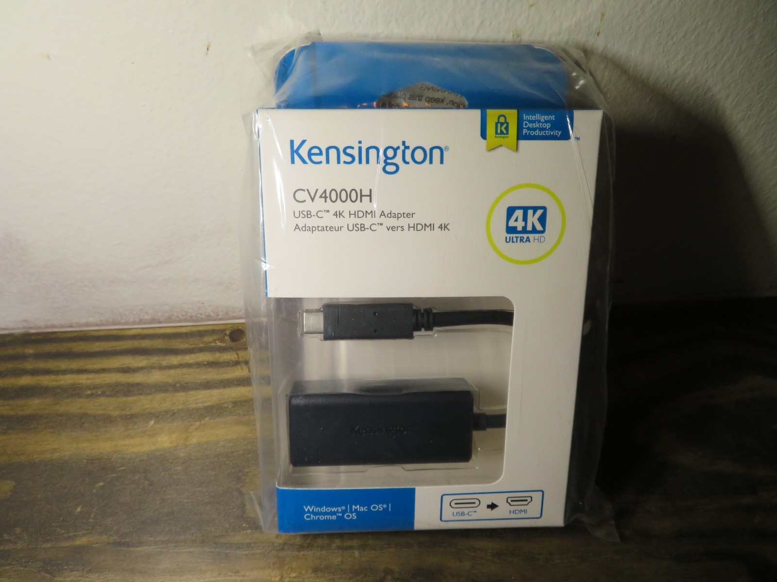 Kensington CV4000H USB-C 4K Ultra HDMI Adapter New