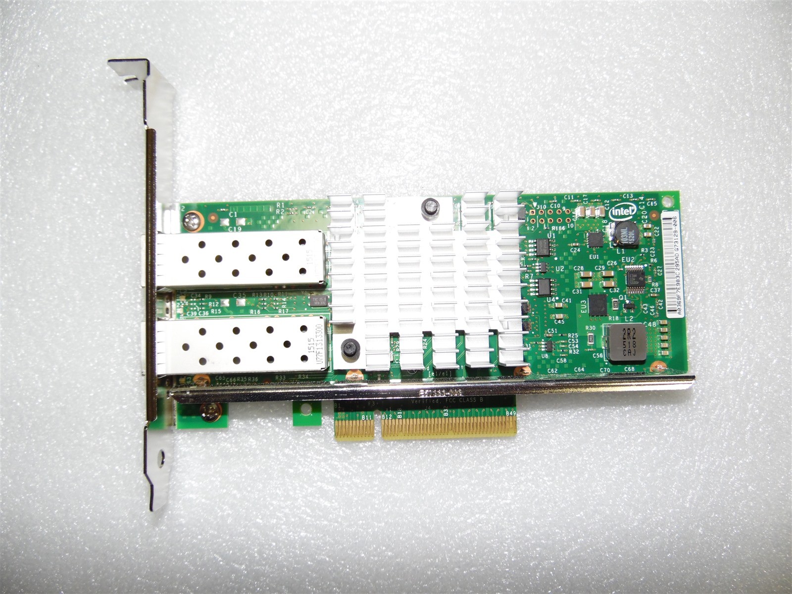DELL POWEREDGE INTEL X520 DP 10Gb DA/SFP+ SERVER ADAPTER HIGH PROFILE XYT17