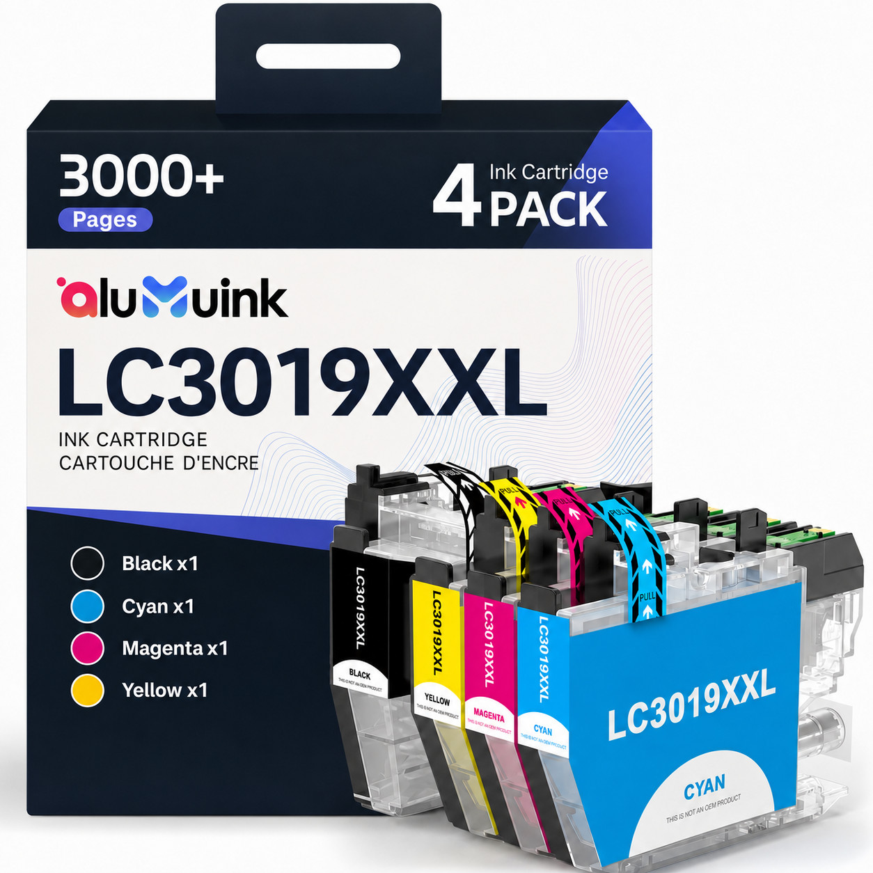 LC3019XXL  Ink Cartridge  Compatible with MFC-J5330DW MFC-J6530DW B/Y/C/M