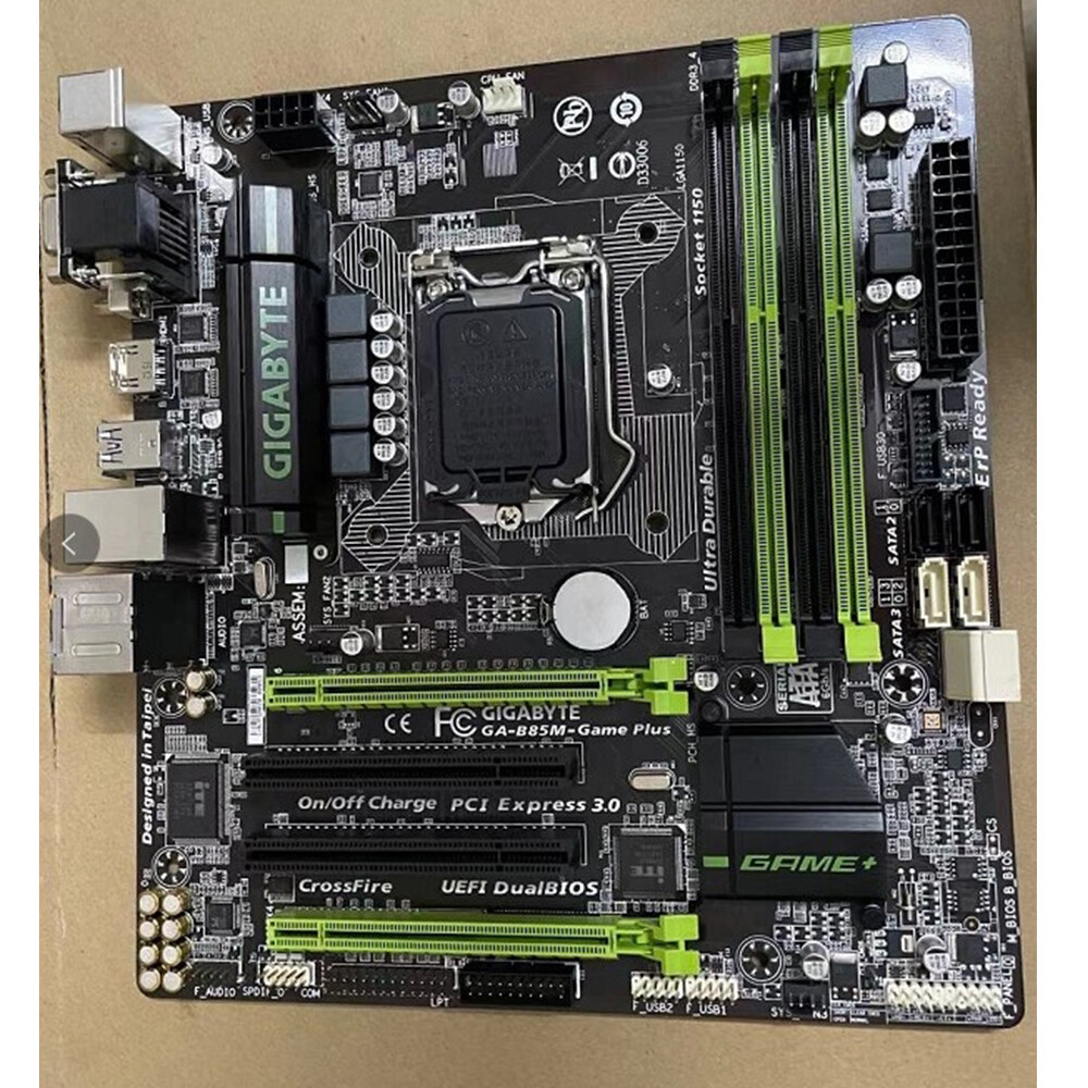 For Gigabyte GA-B85M-Game Plus LGA1150 DDR3 4×SATA III M-ATX Motherboard