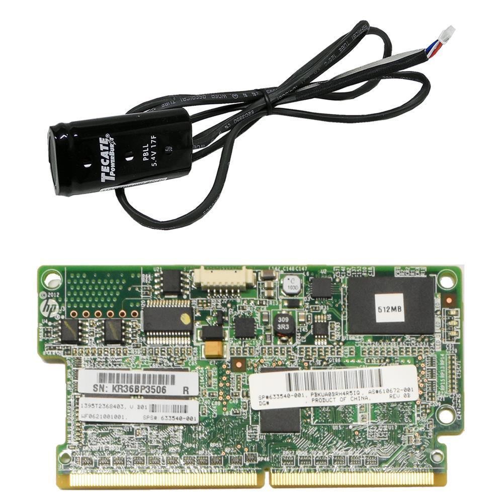 HP 633540-001 FBWC 512MB Memory Module BBU for DL380p G8