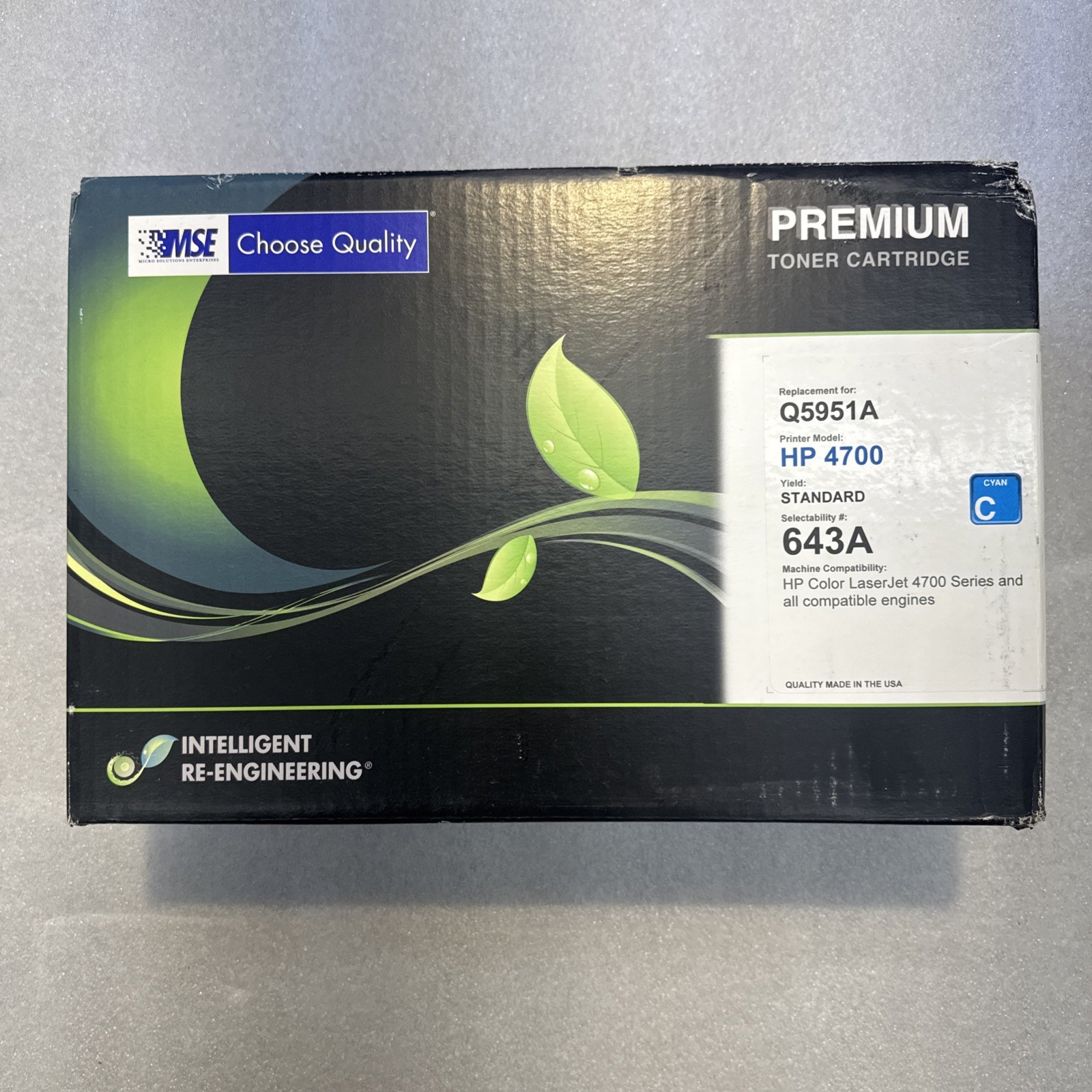 MSE Compatible HP Q5953A Magenta Toner 643A for Color LaserJet 4700 CM4700 NEW