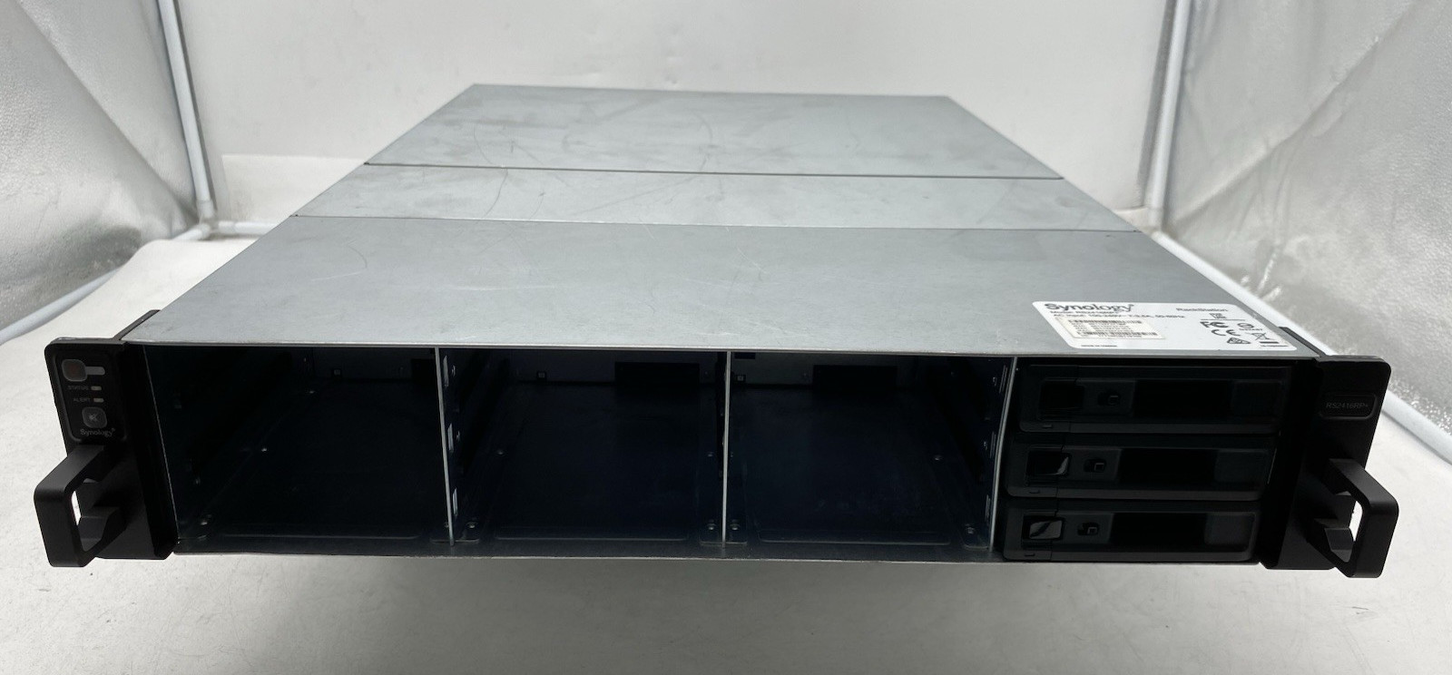 Synology RackStation RS2416RP+ 4GB RAM 6TB Storage (3x 2TB WD RED NAS HDD)