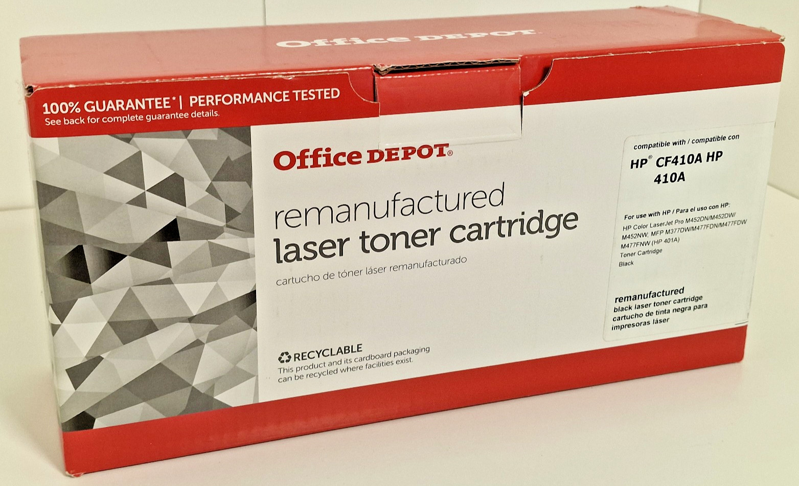 Printer Ink - LaserJet Toner Cartridge - Black - CF410A