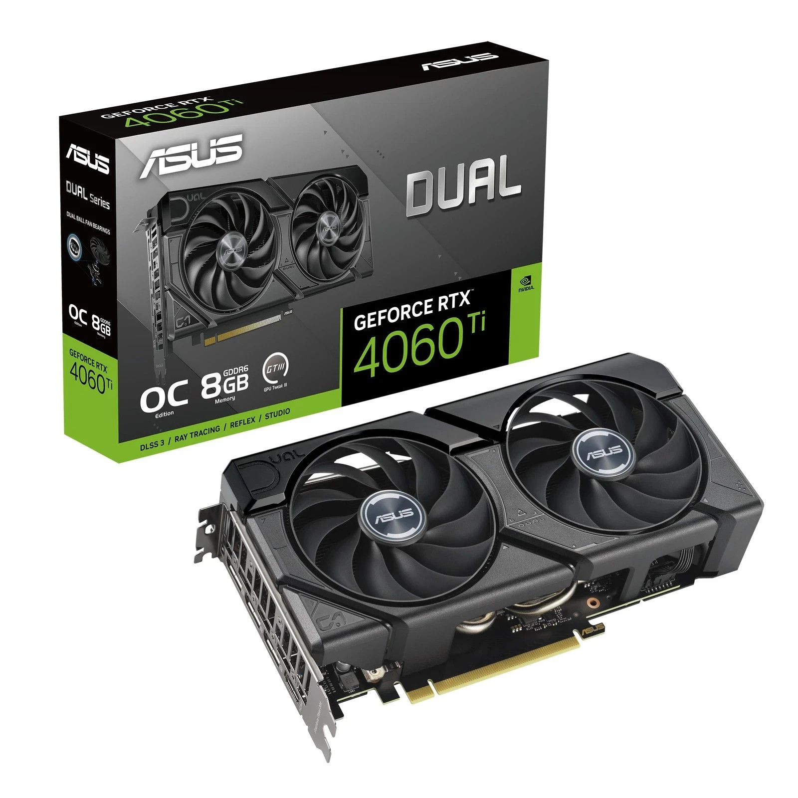 ASUS Dual GeForce RTX 4060 Ti EVO OC 8GB GDDR6 DLSS 3 (BRAND NEW IN BOX)