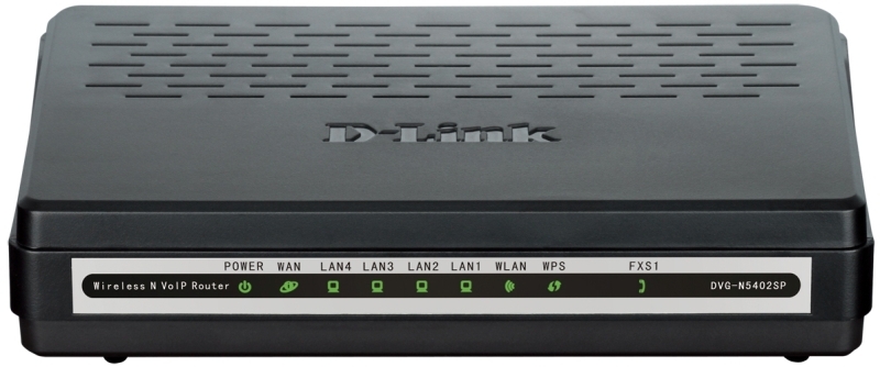 D-Link Wireless N Router VoIP DVG-N5402SP-1S LAN 4-port 10/100BASE-TX 1*FXS