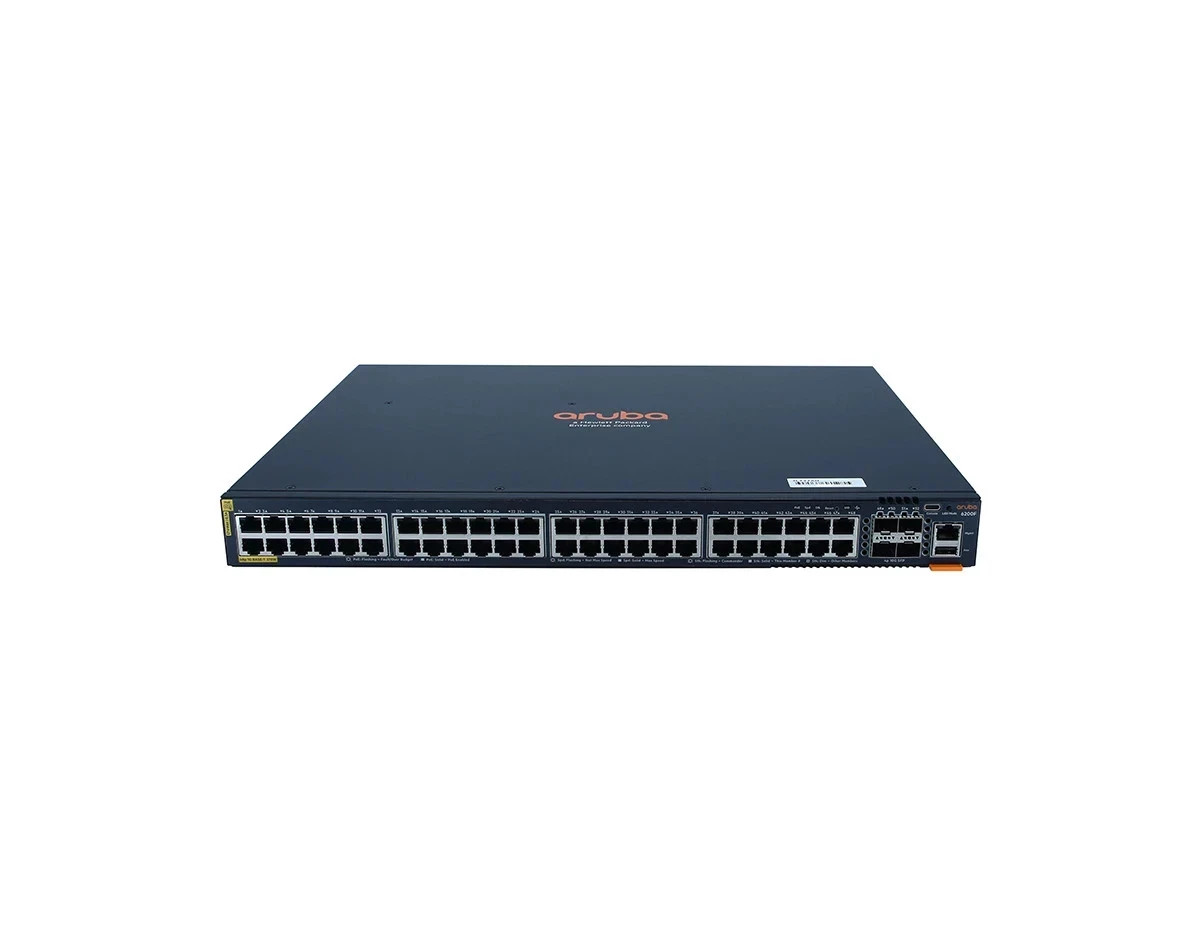 New HPE Aruba 6200F 48G Class4 PoE 4SFP+ 370W Switch JL727A
