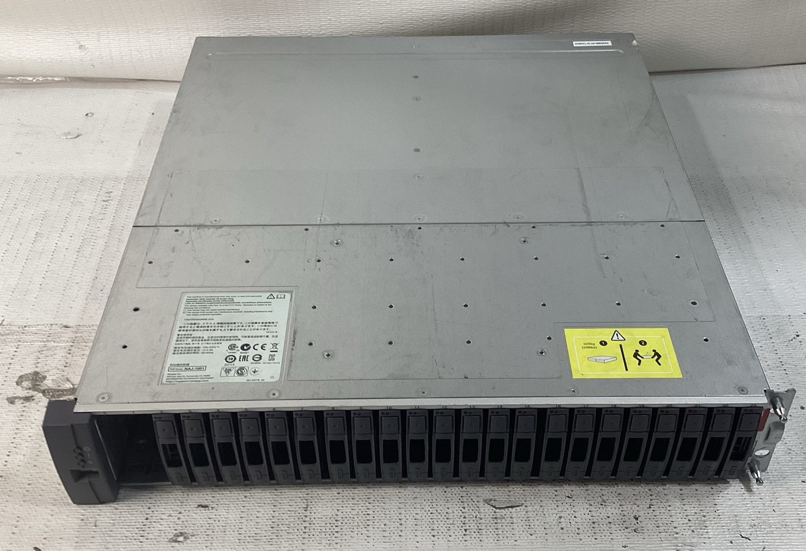 NetApp NAJ-1001 24-Bay SAS Storage Array x22 ST1200MM0018 1.2TB SAS HDD