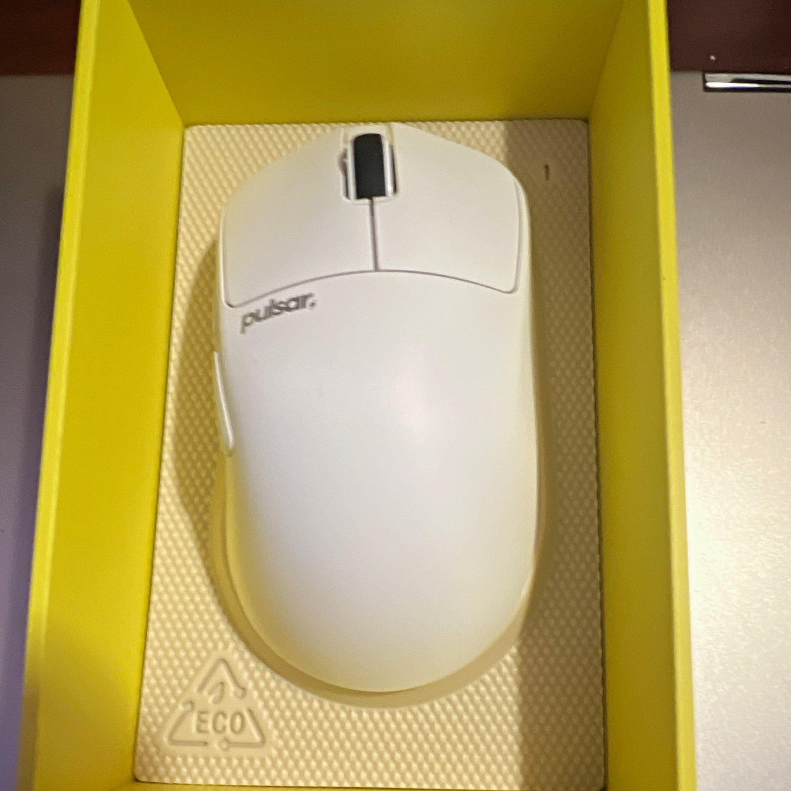 Pulsar X2 CrazyLight White Optical Gaming Mouse 32000 DPI 2 Buttons