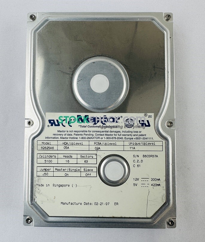 Maxtor 82625A6 Hard Disk Drive