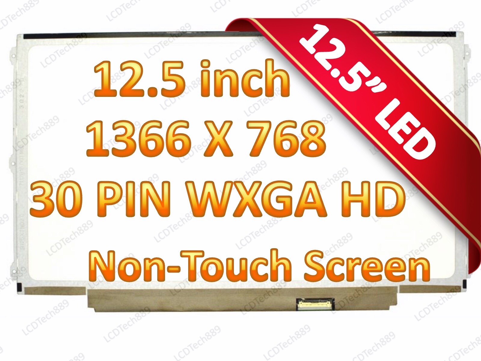 New 12.5" WXGA LED Screen LP125WH2(SP)(M1) LP125WH2-SPM1 LCD LED Display Screen