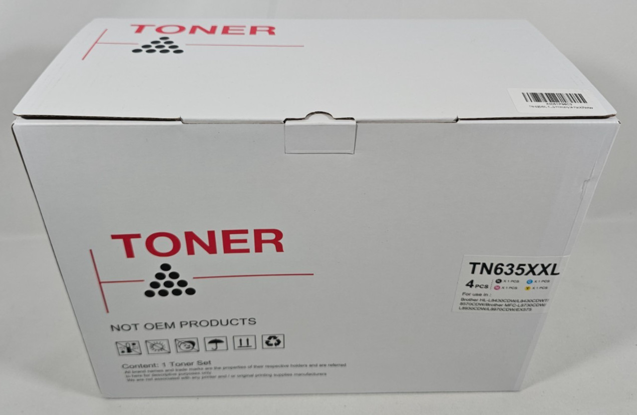 For Brother HL-L8430CDW Printer 4x Toner Cartridge Black Cyan Magenta Yellow