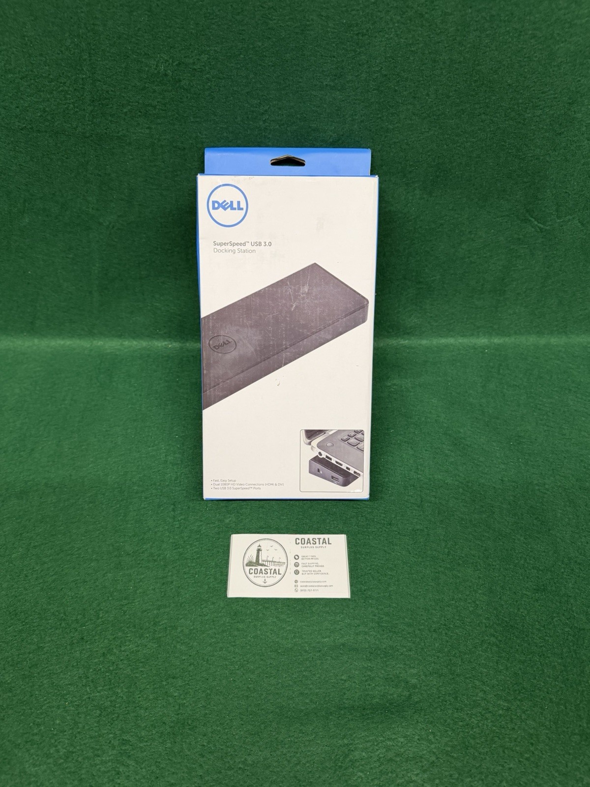 Dell D3000 SuperSpeed USB 3.0 Docking Station 