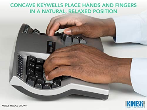 Advantage2 Silver Ergonomic Keyboard (KB605) Kinesis