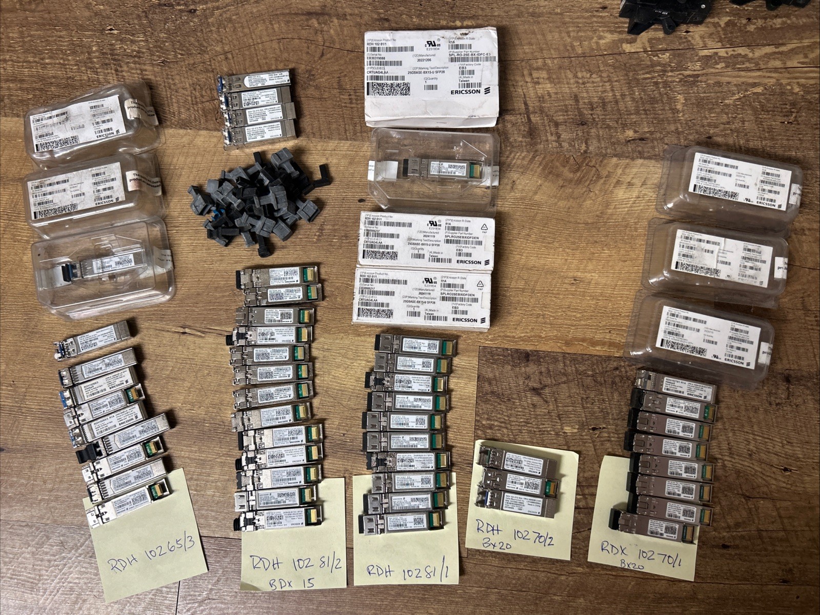 Ericsson  Transceiver Modules  ~Huge Lot ~ Mixed (READ)