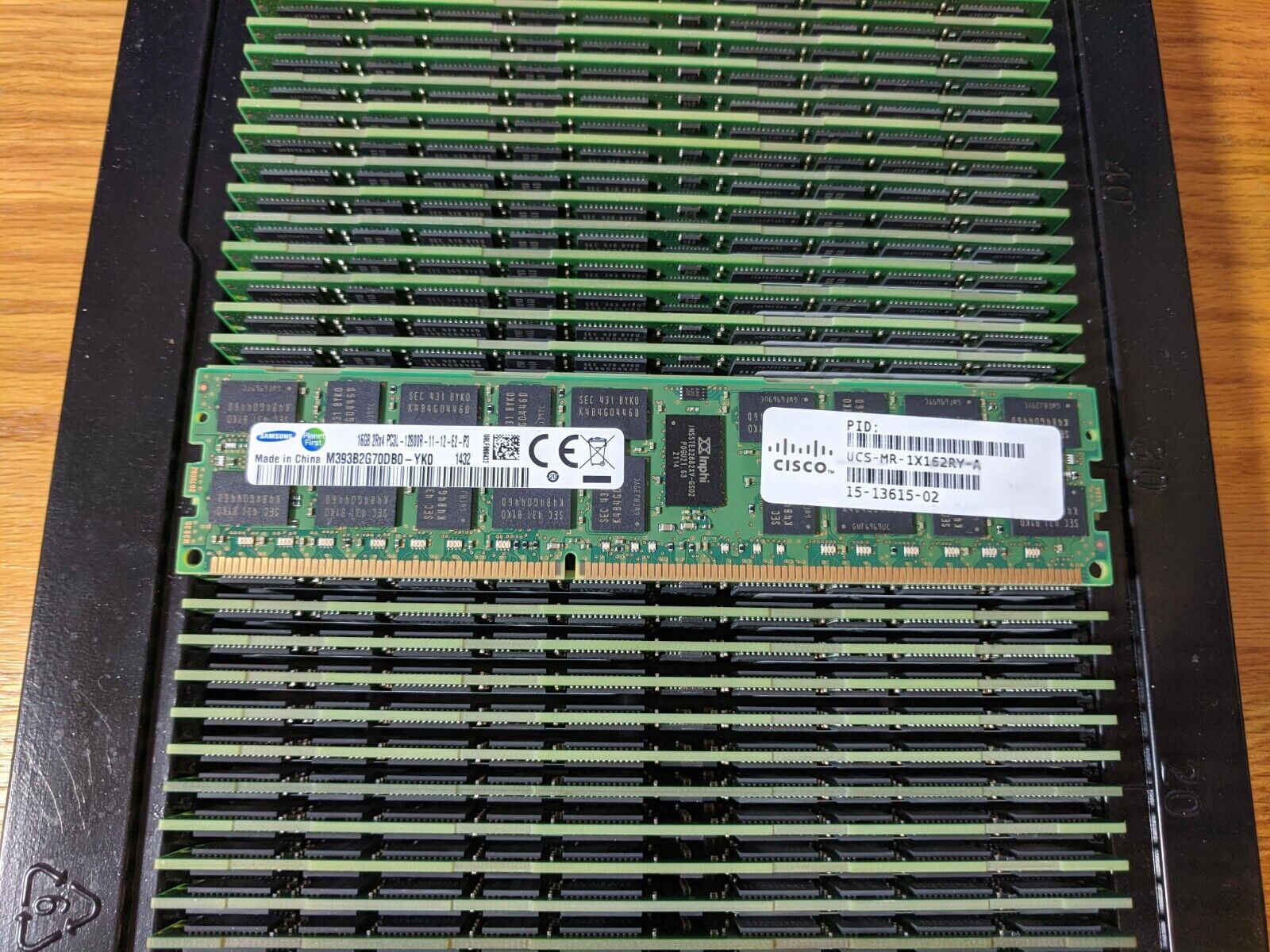 Cisco 16gb PC3L-12800R 2Rx4 ECC Memory DDR3 RDIMM 15-13615-02 UCS-MR-1X162RY-A