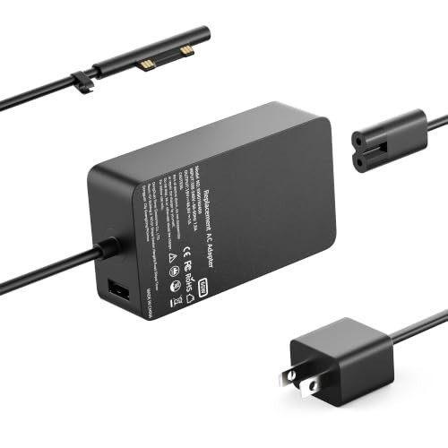 Genuine 65W Microsoft Surface Pro Book 3 4 5 6 7 8 9X Adapter Charger 1706 1800
