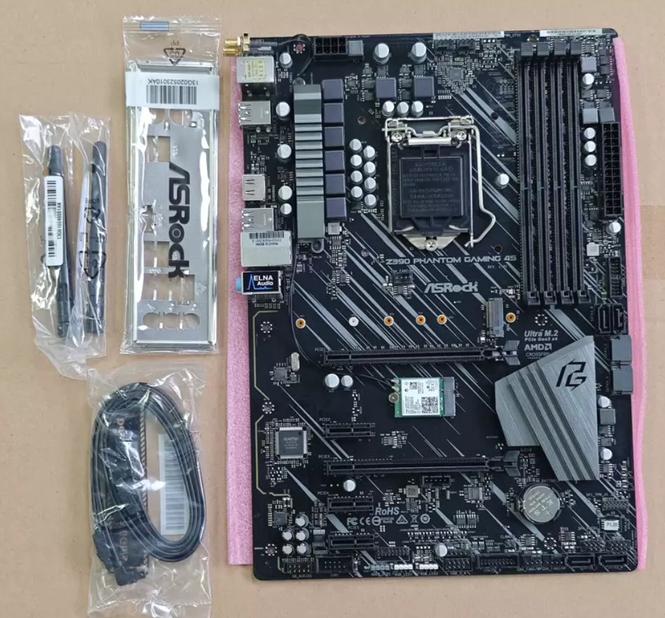 ASUS Z390 Phantom Gaming 4S/AC WiFi LGA1151 DDR4 ATX Used