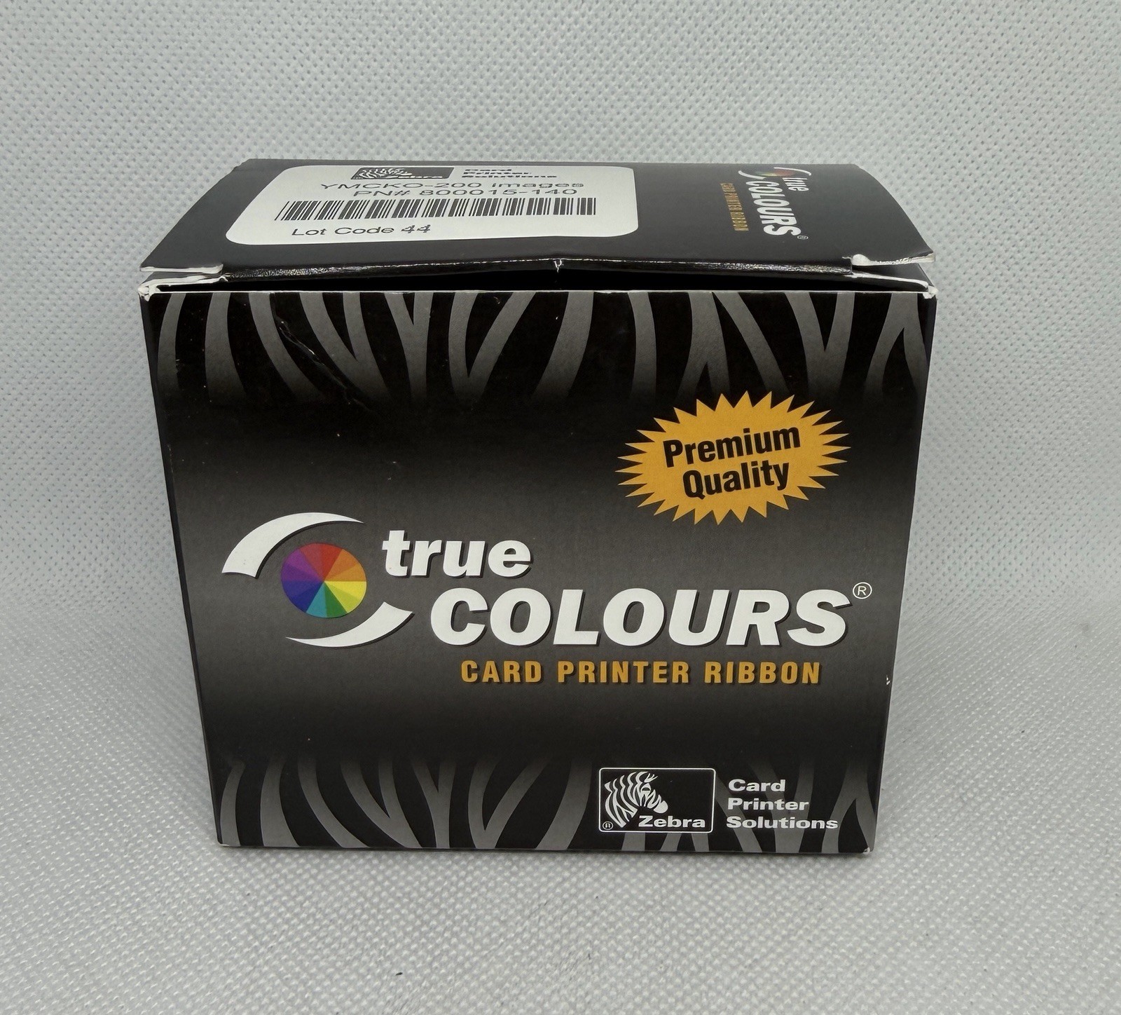 Zebra True Coulours Card Printer Ribbon YMCKO-200