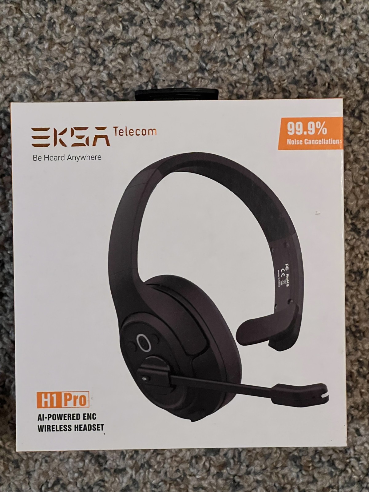 EKSA Telecom H1 Pro AI-Powered ENC Wireless Headset TAM0103