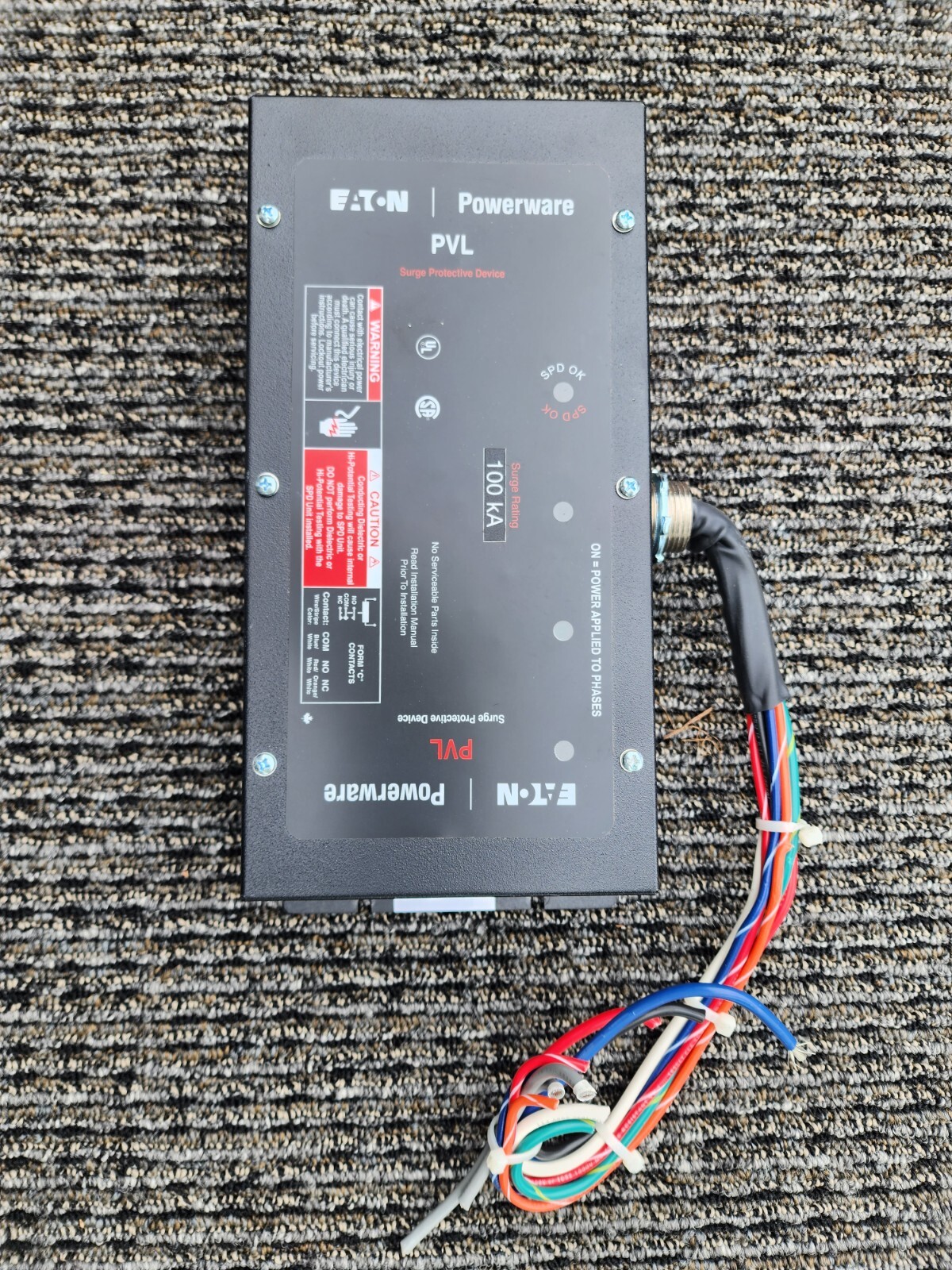 Eaton Powerware PVL Transient Voltage Surge Supressor PVL100208YK