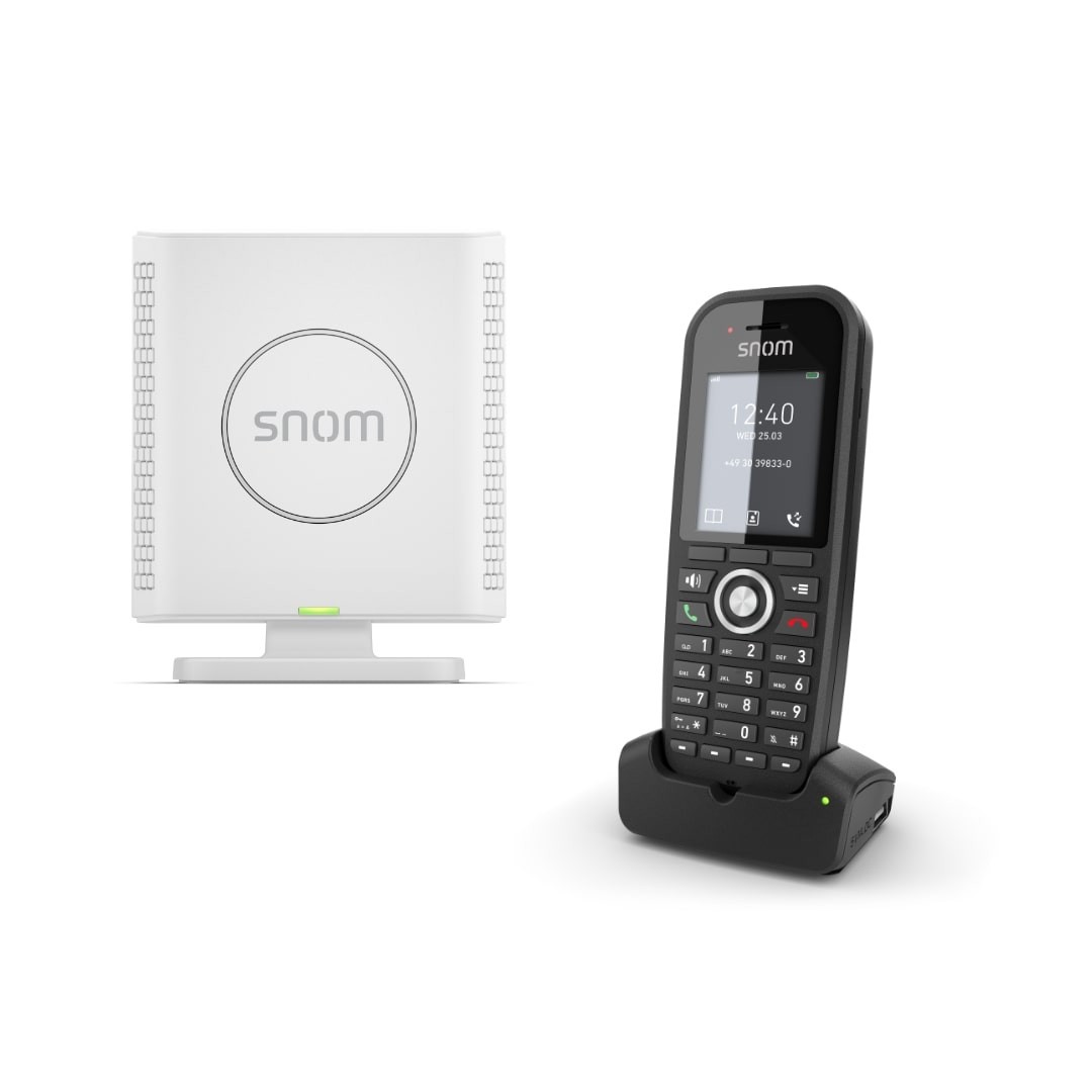 SNOM M430 bundle EU M30 & M400 PoE Single Cell Backlit Keyboard Long