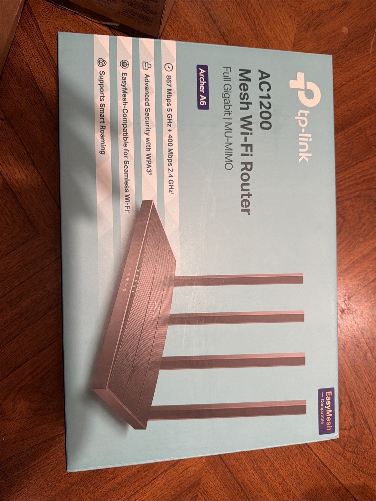 TP-Link Archer A6 AC1200 Mesh WiFi Router Archer A6