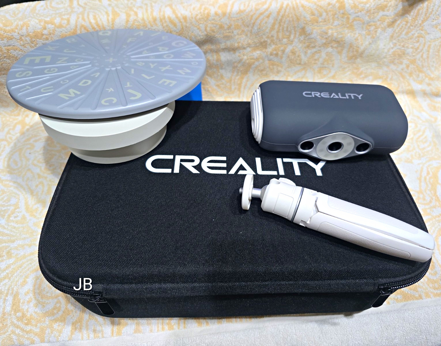 Creality CR-Scan Ferret Handheld Structured Light 3D Scanner Color USB Turntable