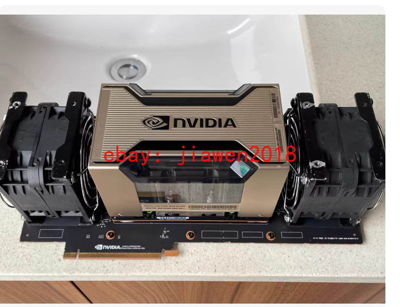 NVIDIA Tesla A100 SXM4 To PCIE Adapter Board+2X Fan+aluminium alloybackboard