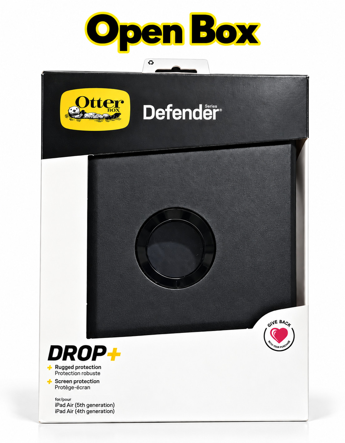 Otterbox Defender Series Pro iPad Air 4th & 5th Gen Case - Black (77-80851)