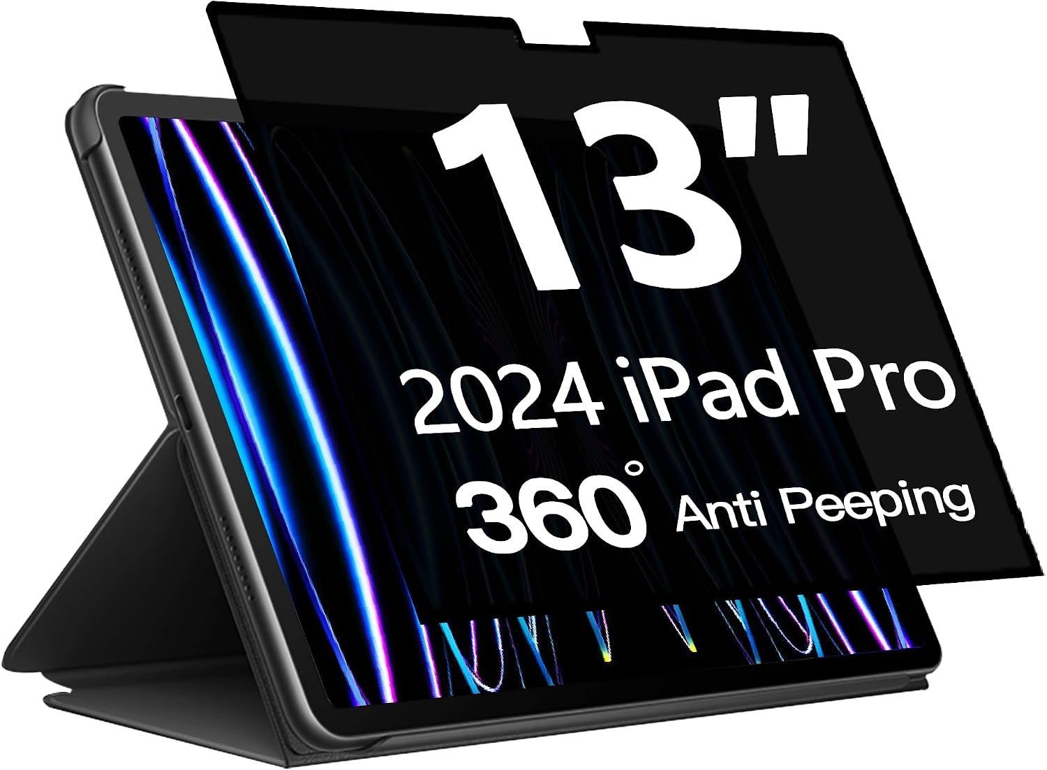 360° Privacy Screen Protector for iPad Pro 13 inch M4 7th Generation