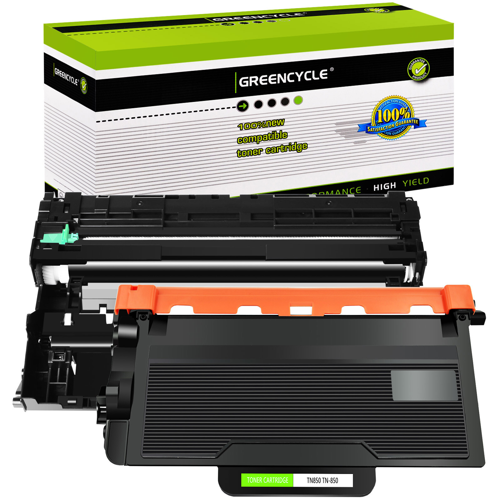 1PK TN850 Toner & 1PK DR820 Drum Unit Set For Brother HL-L6200DW MFC-L5800DW
