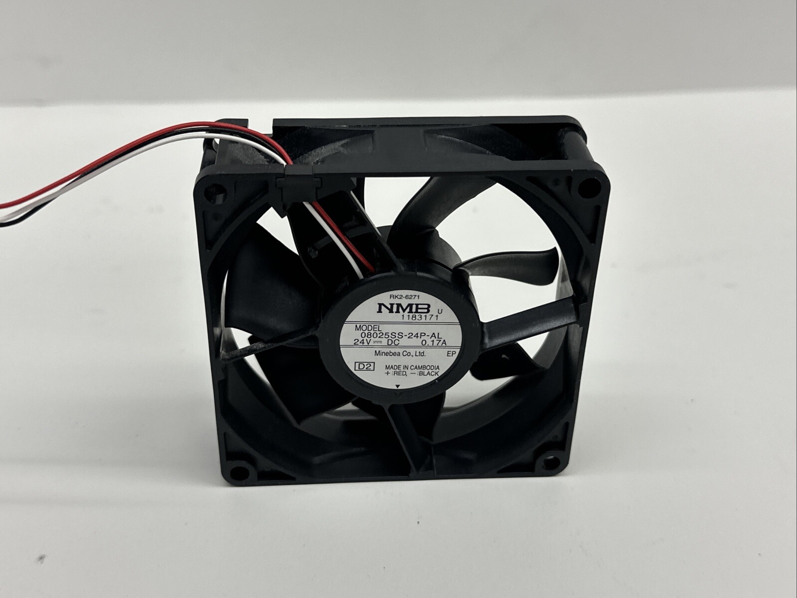 RK2-6271 NMB 08025SS-24P-AL FAN HP Laserjet Pro M452dn M452dw M377 477
