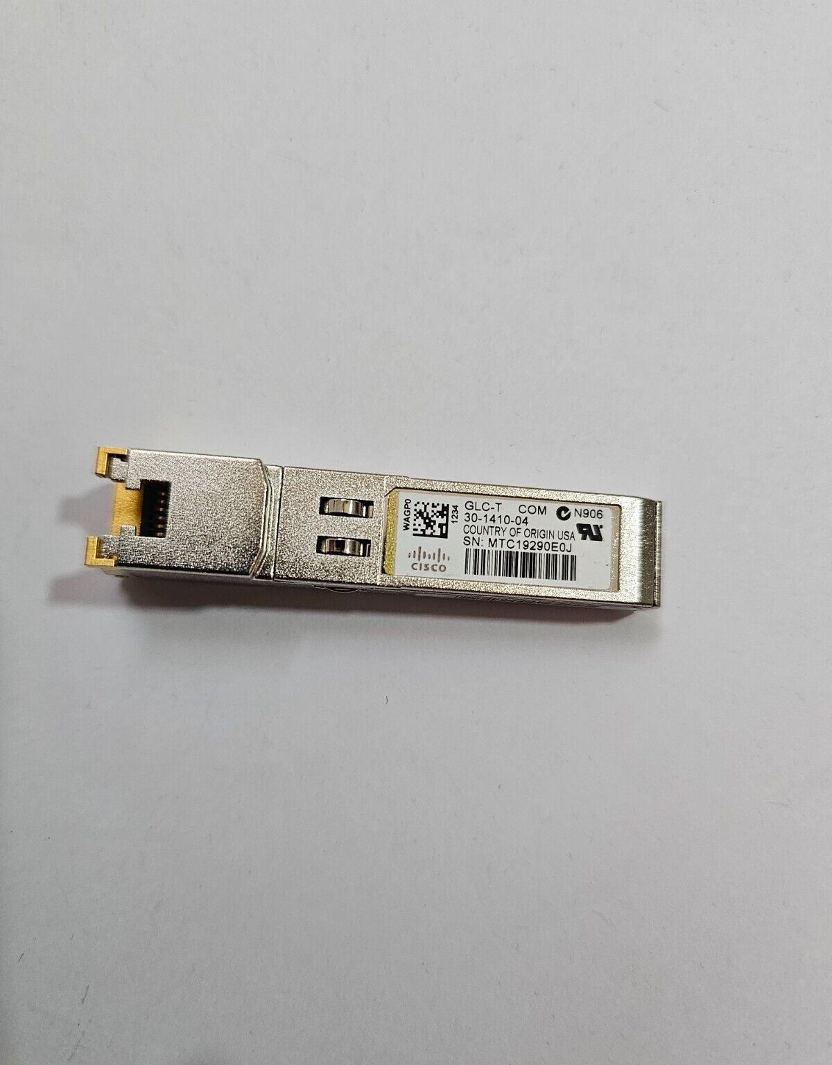 Cisco GLC-T 1000BASE-T Copper SFP CAT5e UTP 100m 30-1410 Genuine