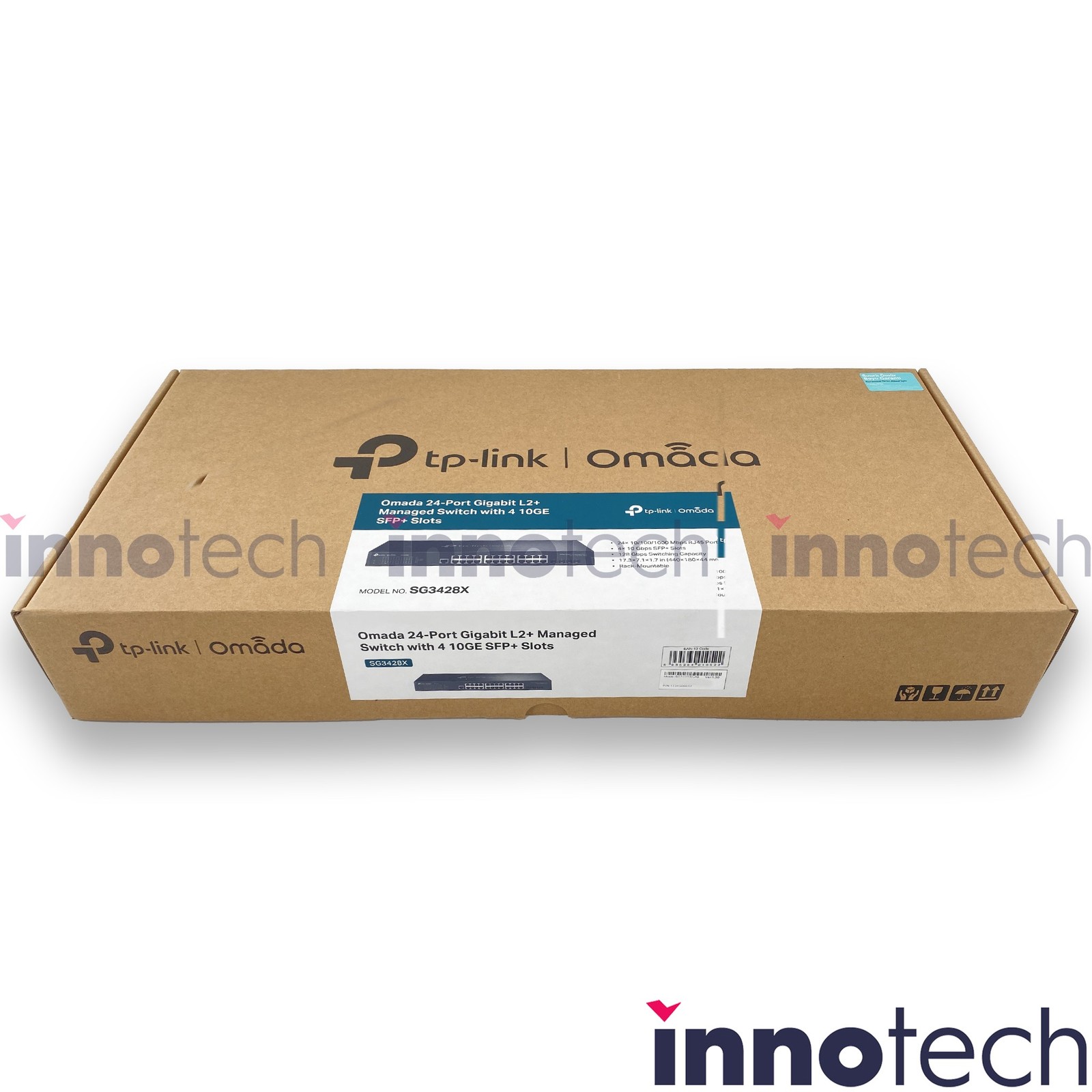 TP-Link SG3428X  JetStream 24 Port Gigabit L2+ Managed Switch 4 10GE SFP+ Slots